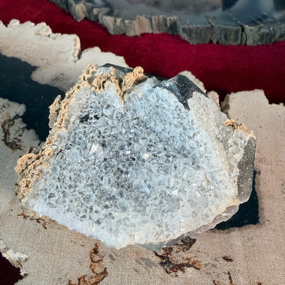 Natural Fluorite & Quartz Nigeria | Raw Crystal Specimen | Clarity • Focus • - Picture 3 of 8